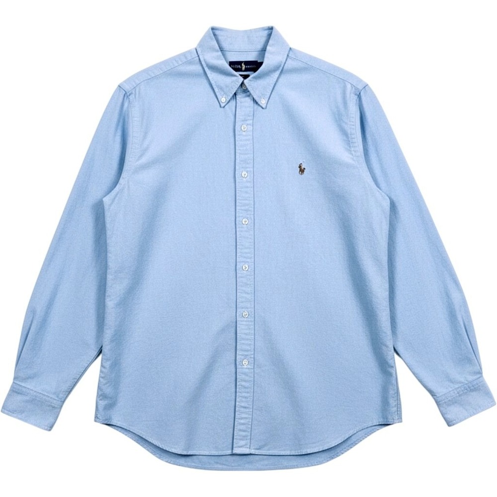 Ralph Lauren Classic Fit Oxford Shirt Mens XXL Blue Long Sleeve Pony Logo Preppy
